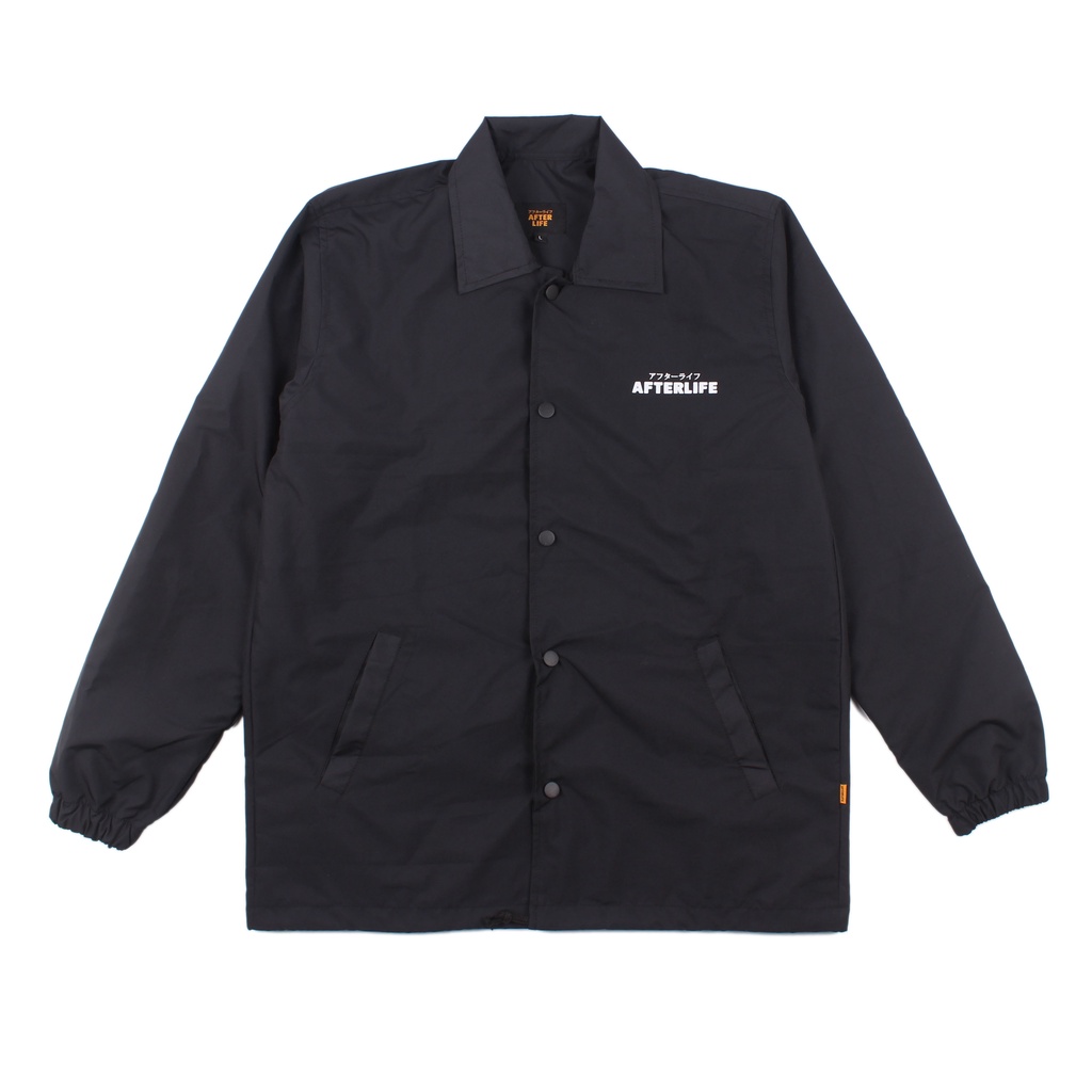 AFTERLIFE - Coach Jacket MonBus Black