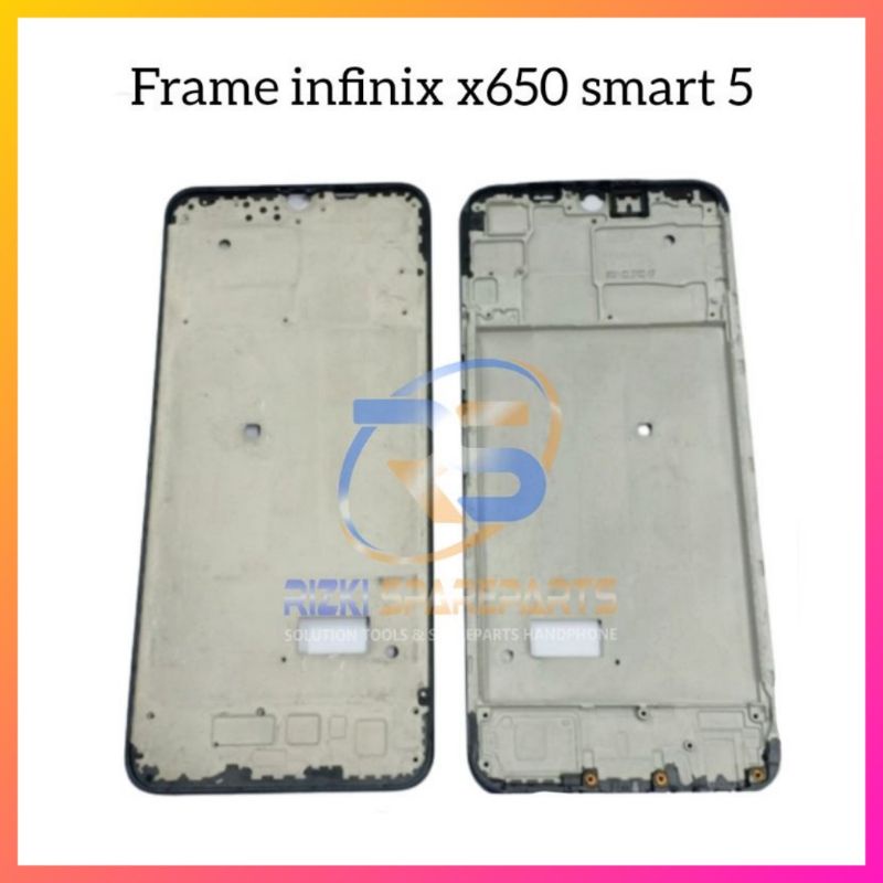 FRAME TULANG TENGAH TATAKAN LCD INFINIX X657 - X657B- SMART 5 ORIGINAL