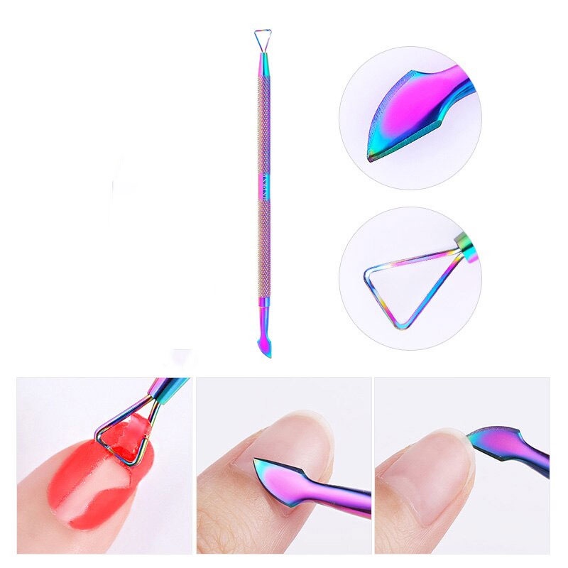 Alat Manicure Pedicure Tool Pemotong Kuku Gunting / Pencabut Kutikula Kulit Mati Kikir Perapi / Pembersih Kutek Gunting Kuku Premium Stainless Steel Nail Art Toe Nail Clipper