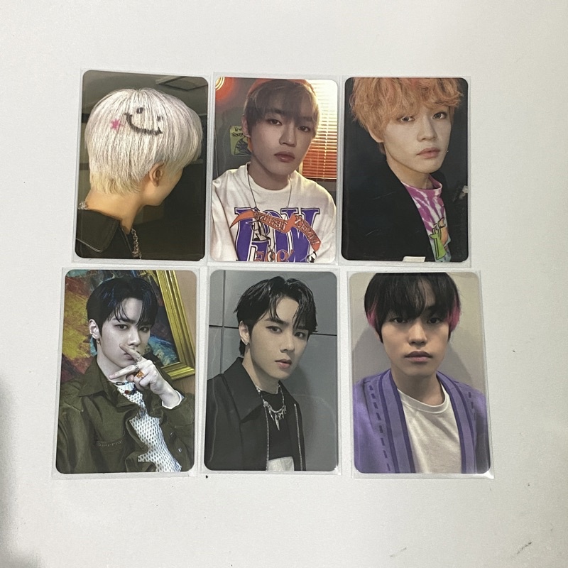 PC Jisung TC Glimo A ver/Jisung Kumon, Chenle digipack beatbox, Chenle Agent, Chenle POB Glimo SMSto