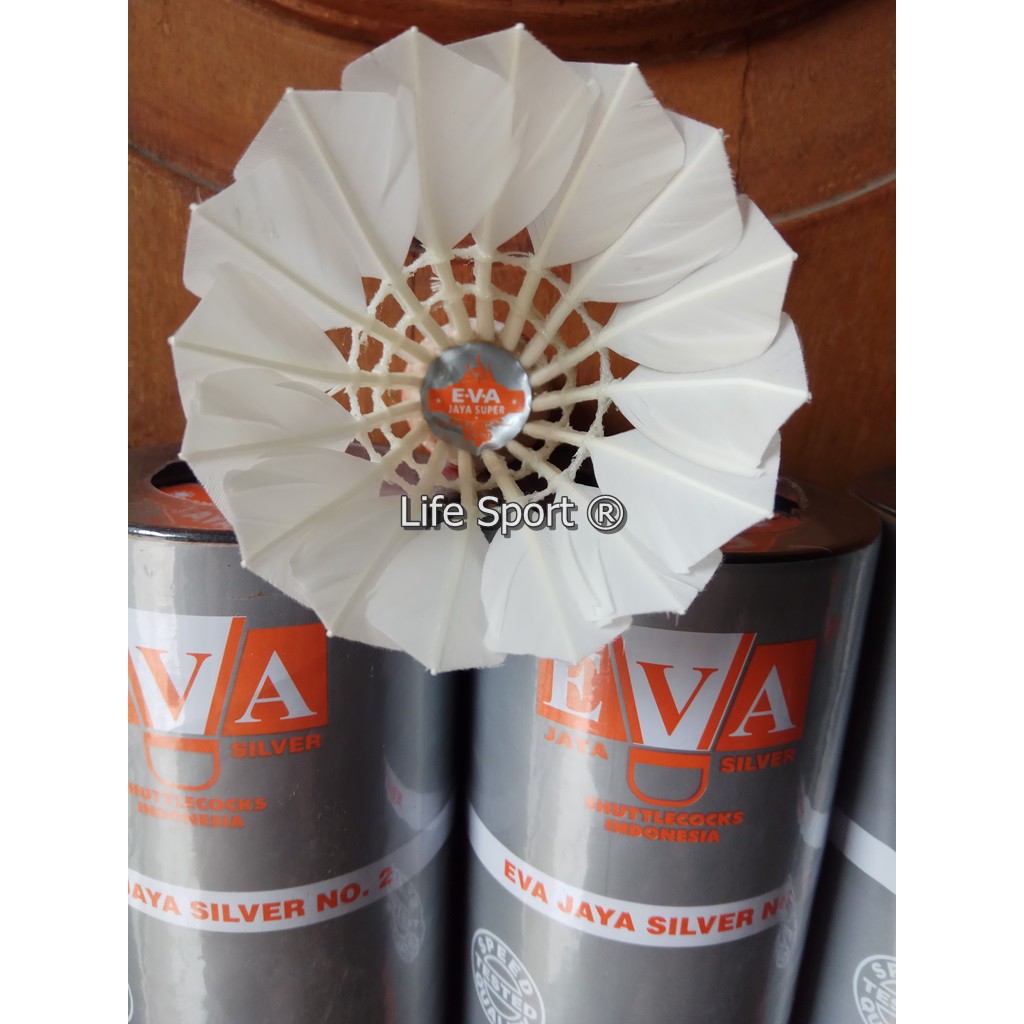 Shuttlecocks EVA JAYA SILVER (Orange)
