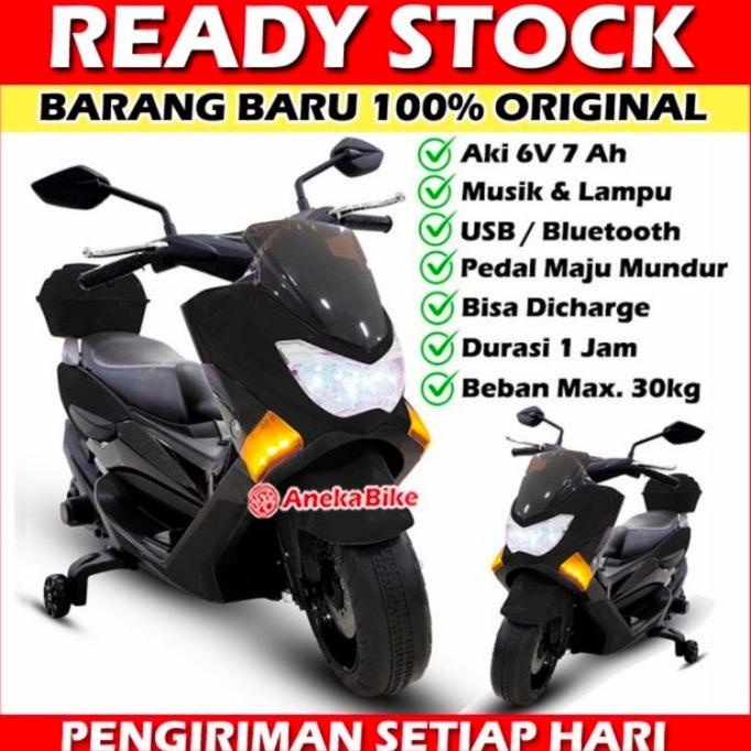NEW Mainan Motor Aki Anak PMB M588 NMAX
