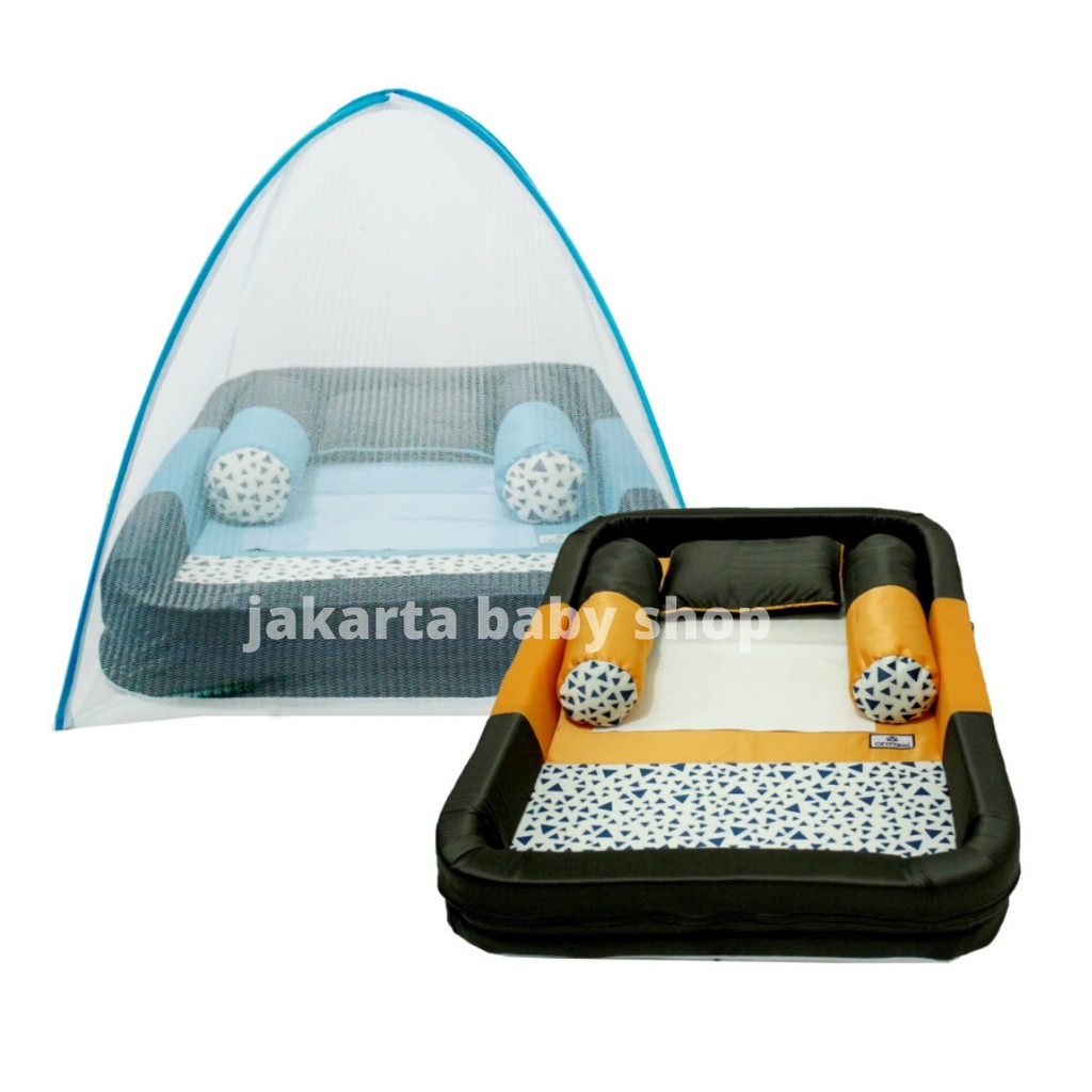 KASUR KOLAM BUMPER + KELAMBU DELTA SERIES CINTAKA TCK1941