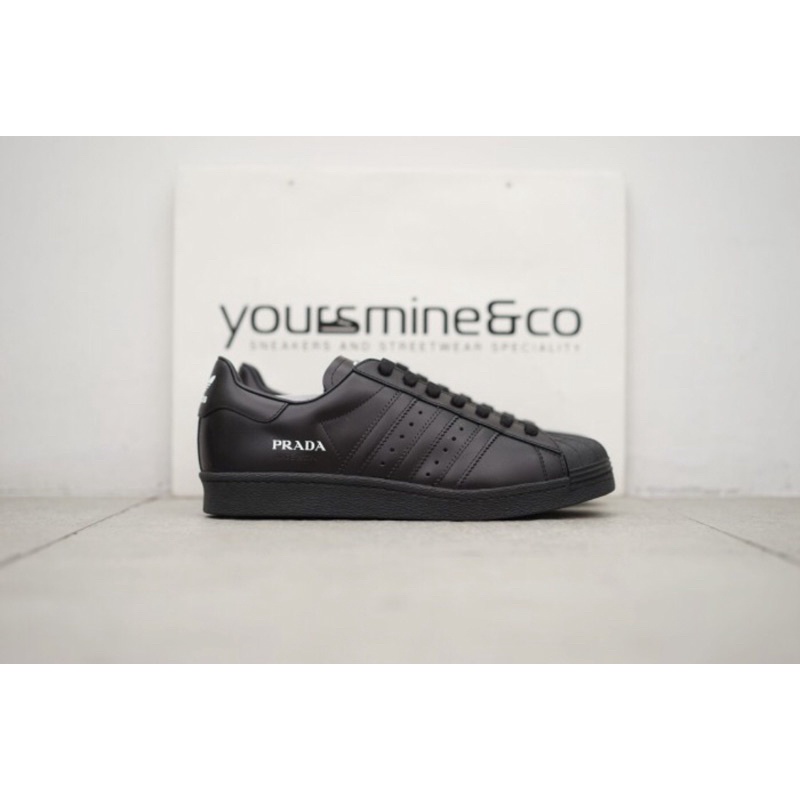 Adidas x Prada Superstar Black