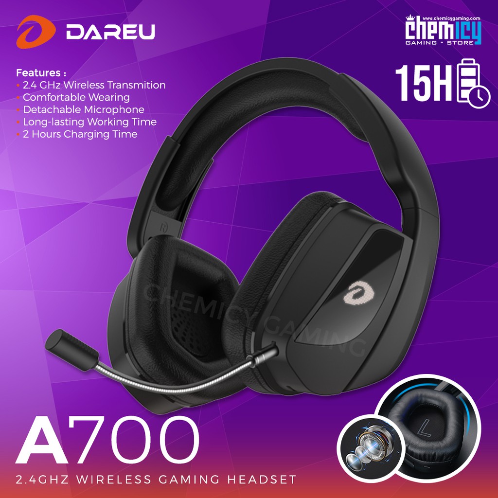 Dareu A700 Wireless Gaming Headset