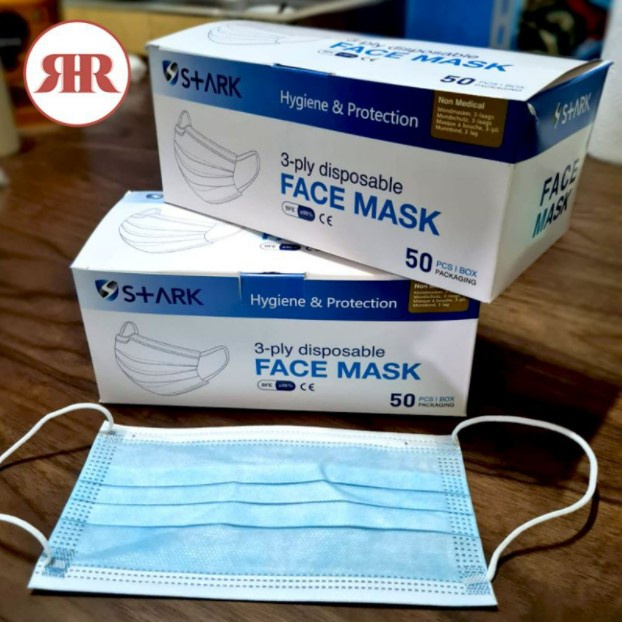 MASKER 3PLY 50PCS | MASKER EARLOOP ISI 50 PCS KESEHATAN SEKALI PAKAI 3 LAPIS MURAH SEKALI PAKE GRATIS ONGKIR BISA COD