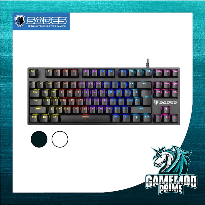 Sades Khanda Tenkeyless Removable Outemu Mechanical Gaming Keyboard