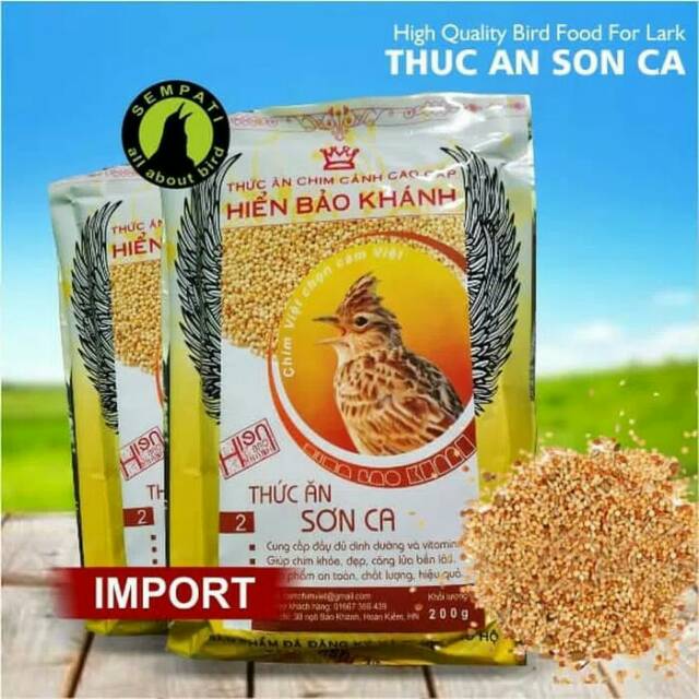 HEIN BAO KANH SONCA VOER PAKAN BURUNG BRANJANGAN PROTEIN TINGGI