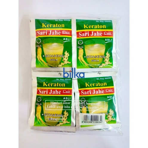 

KERATON Sari Jahe 12's (BERKUALITAS)