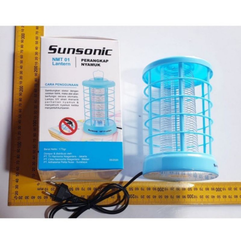 Perangkap Nyamuk Sunsonic NMT 01 Lantern Bebas kimia Asap Bau Lampu Nyamuk