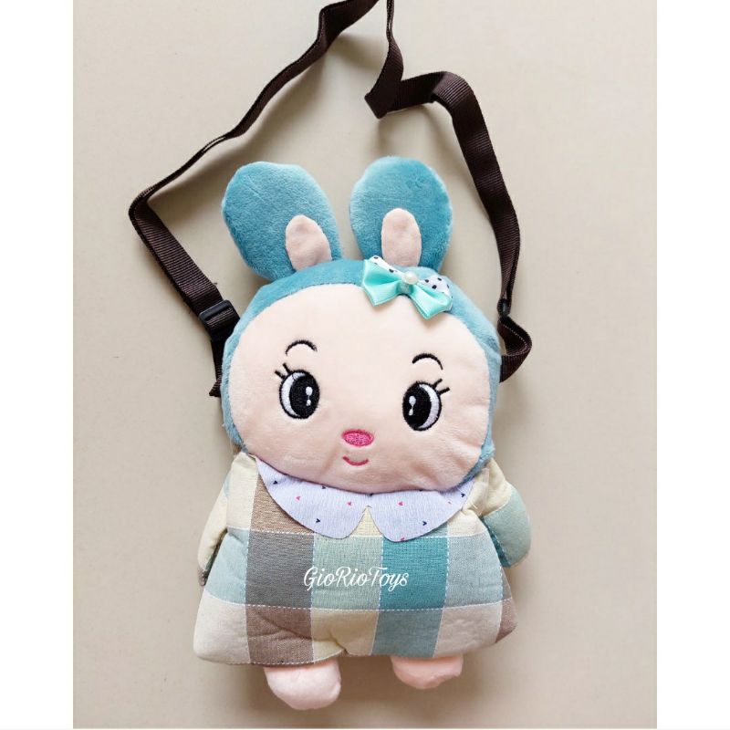 Tas Selempang Anak Boneka Lucu /Tas Slempang Mini Slingbag Anak Perempuan - Kelinci - Rabbit