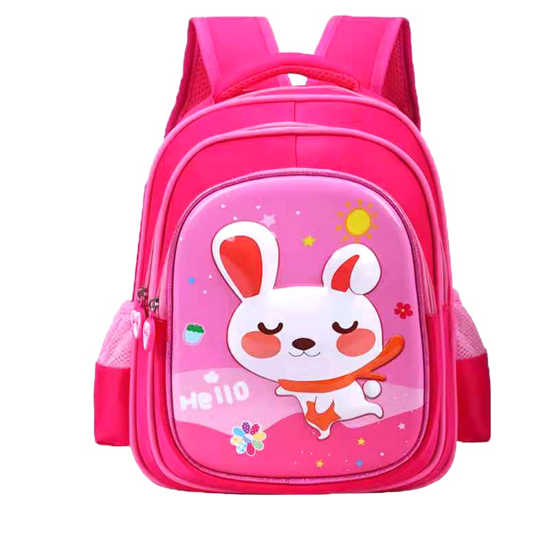 TAS RANSEL ANAK PEREMPUAN TK / PAUD MOTIF KUDA PONY / RABBIT GLOSSY 3RES TIMBUL IMPORT - 12&quot; Luwi Kumbang cewe