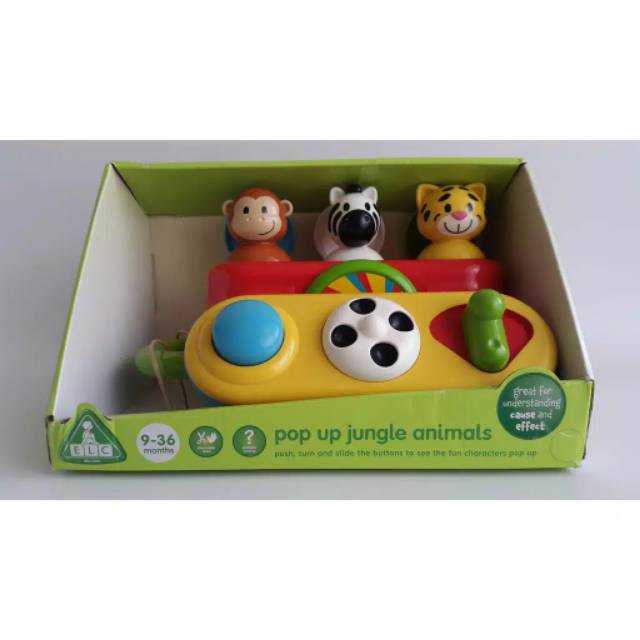 Elc pop best sale up jungle animals