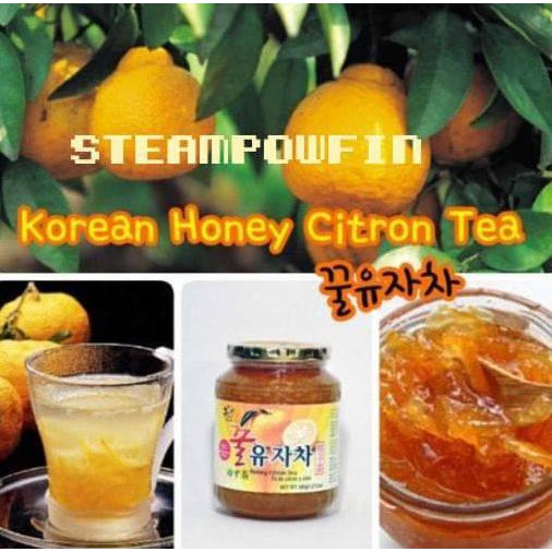 

4Y49 KOREAN HONEY CITRON TEA (TEH JERUK MADU ASLI KOREA) JAM MINUMAN SEHAT DBW7