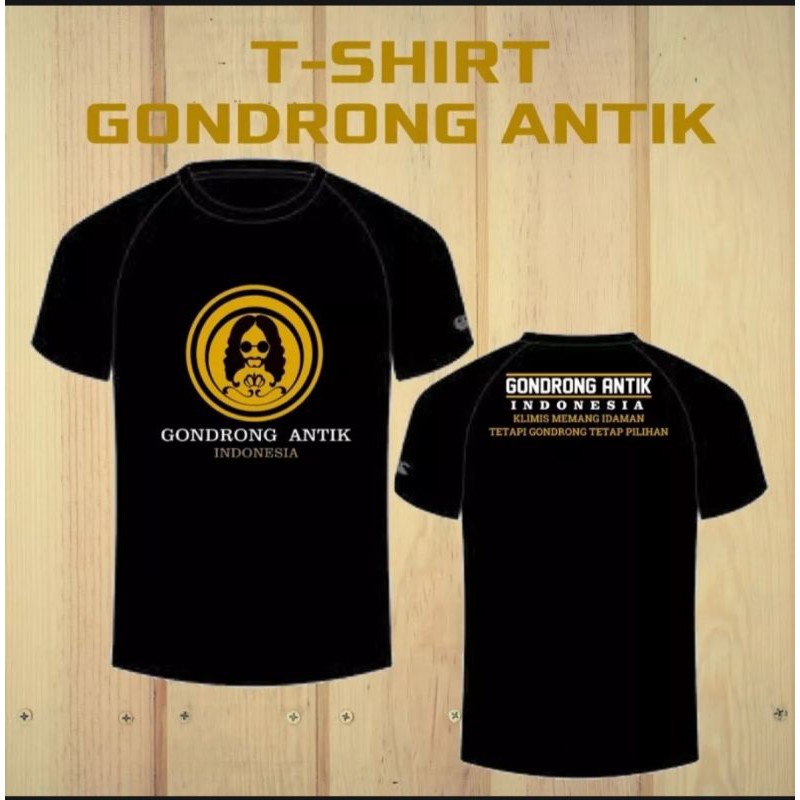 BAJU KAOS T-SHIRT GONDRONG ANTIK INDONESIA PREMIUM COMBED 30S