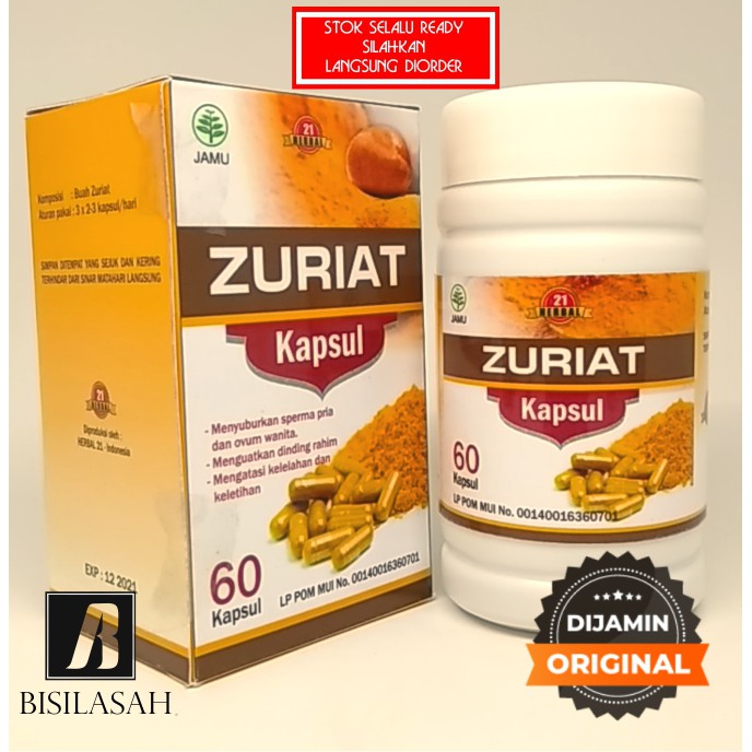 Zuriat kapsul program hamil untuk pria dan wanita-1