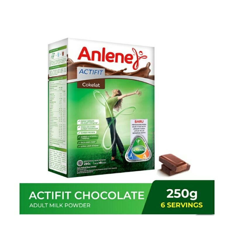 Anlene Actifit Susu Bubuk Cokelat240 g