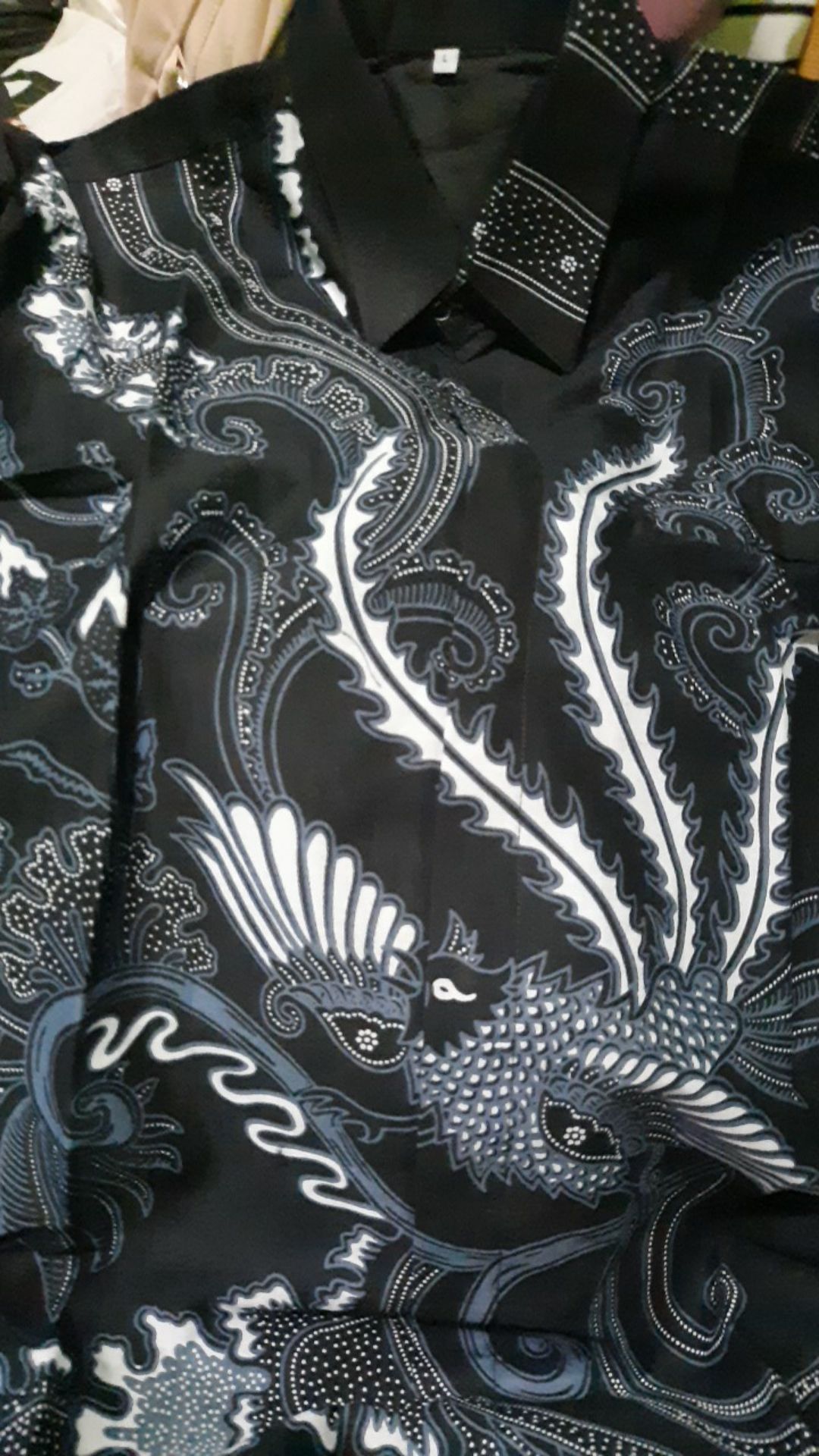 Dafinah Kemeja Batik Pria Solo Lapis Furing Lengan Panjang Atasan Premium Modern Adiyasta Rajasakti