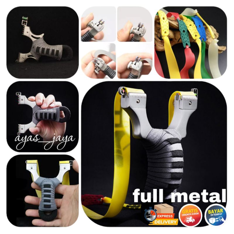 Ketapel Metal Slingshot Hunting/Ketapel Big Power/Slingshot/ketapel