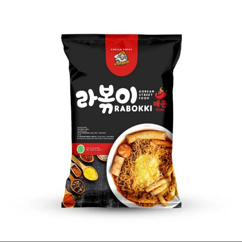 

TOPOKKI RABOKKI ASHIAAAP HALAL/TOPPOKI TTEOKBOKKI INSTANT PEDAS RABOKKU MOZARELLA KOREA