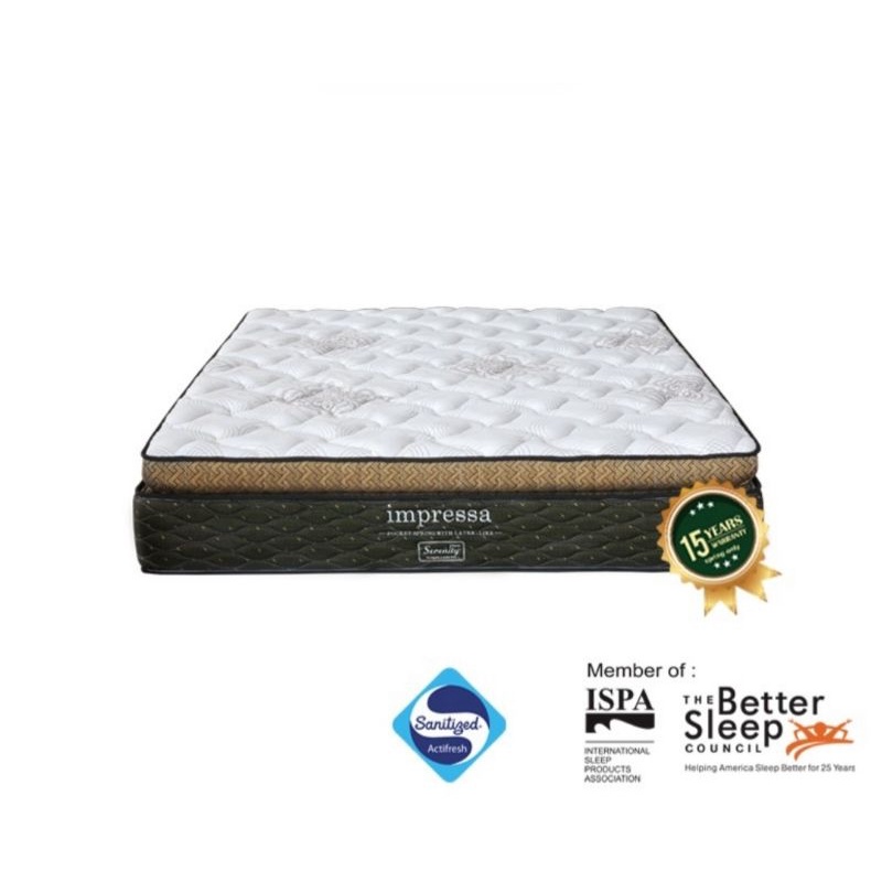 Matras Impressa Pocket Latex 160 x200 Serenity