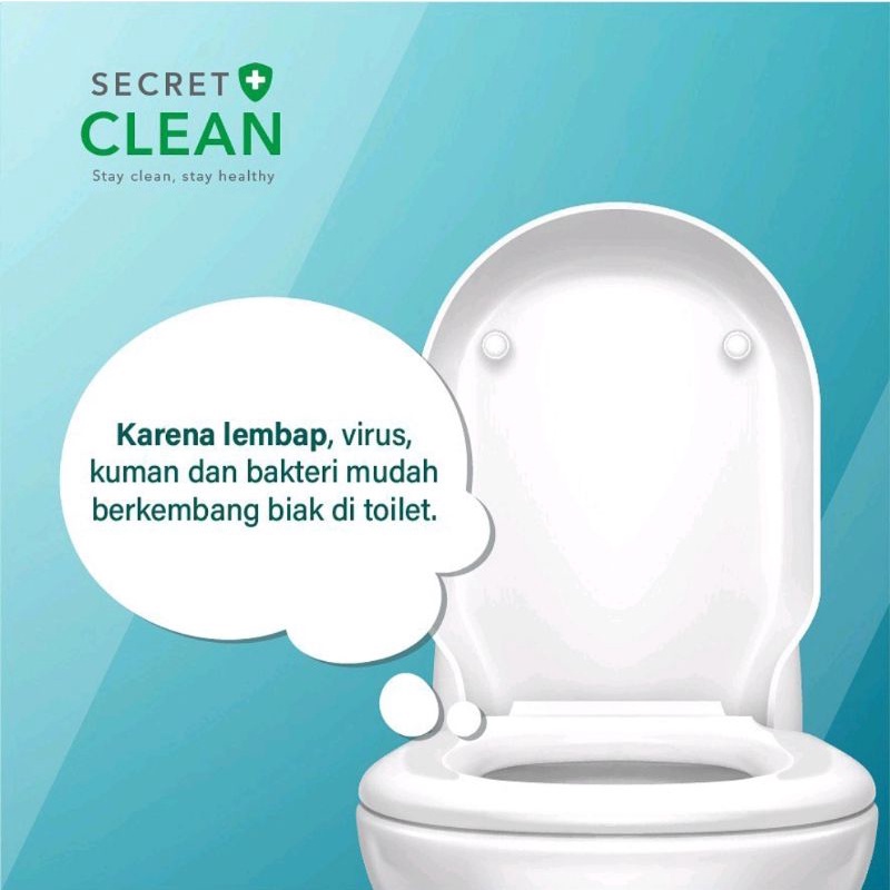 Secret Clean Toilet Seat Disinfectant spray 60ml