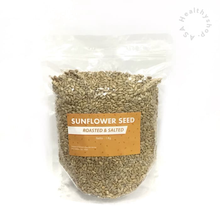 

Sunflower Seed Roasted & Salted 1 Kg / Biji Bunga Matahari Panggang