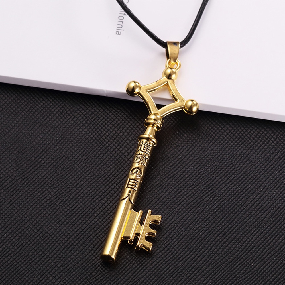 1pc Kalung Rantai Liontin Anime Giant Allen Bahan alloy Gaya Punk hip Hop Untuk unisex