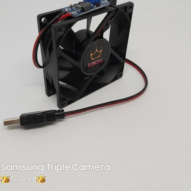 Kipas USB 8x8x2 cm Silent....Ball bearing