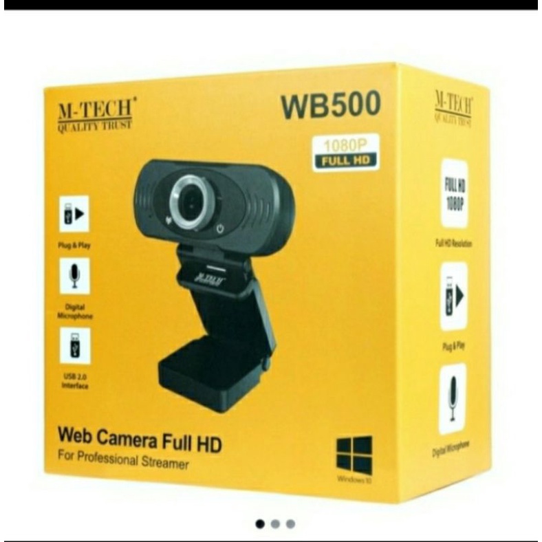 Webcam M-TECH WB500 Full HD/PC Kamera WEB USB 2.0 M-TECH WB500/WB 500