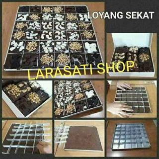  LOYANG  BROWNIES  SEKAT  UKURAN 20 CM 25 SEKAT  Shopee Indonesia