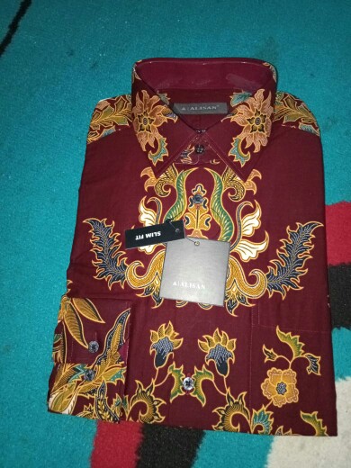 Kemeja Batik Panjang Alisan Slimfit 00153