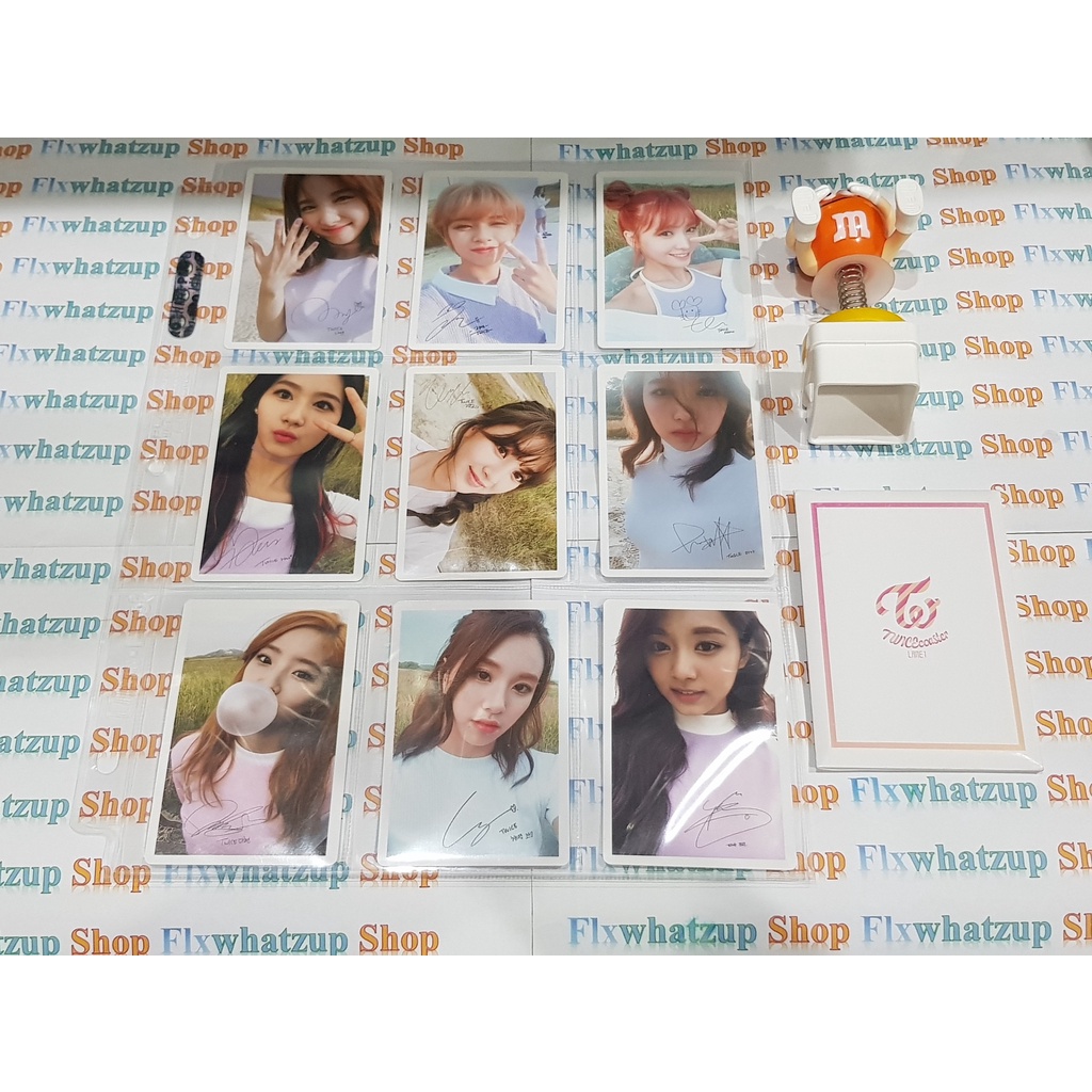 Twice Twicecoaster TCL 1 Photocard Benefit Official