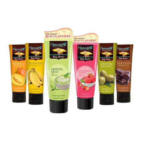 (BOSS) Herborist Body Butter 80 gr Kemasan Tube