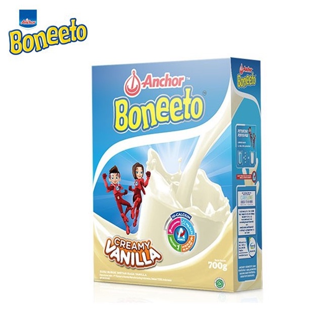 Susu boneeto yummy Vanilla vanila anchor 700gr susu bubuk boneto bonetto milk original