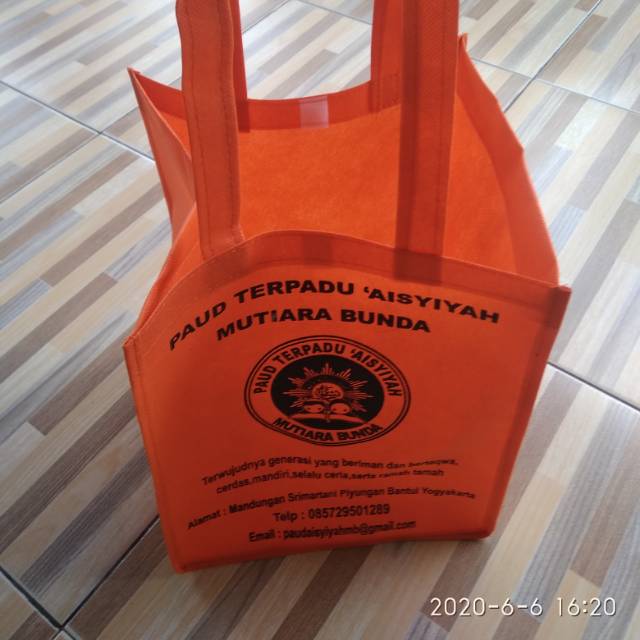 

Tas spunbon/goodie bag