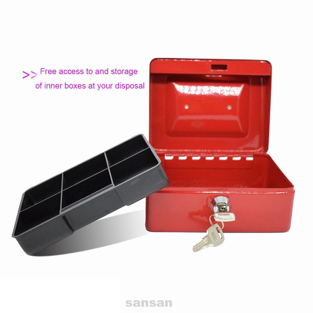 Carrying Security Organizer Jewelry Money Portable Key Safe Box