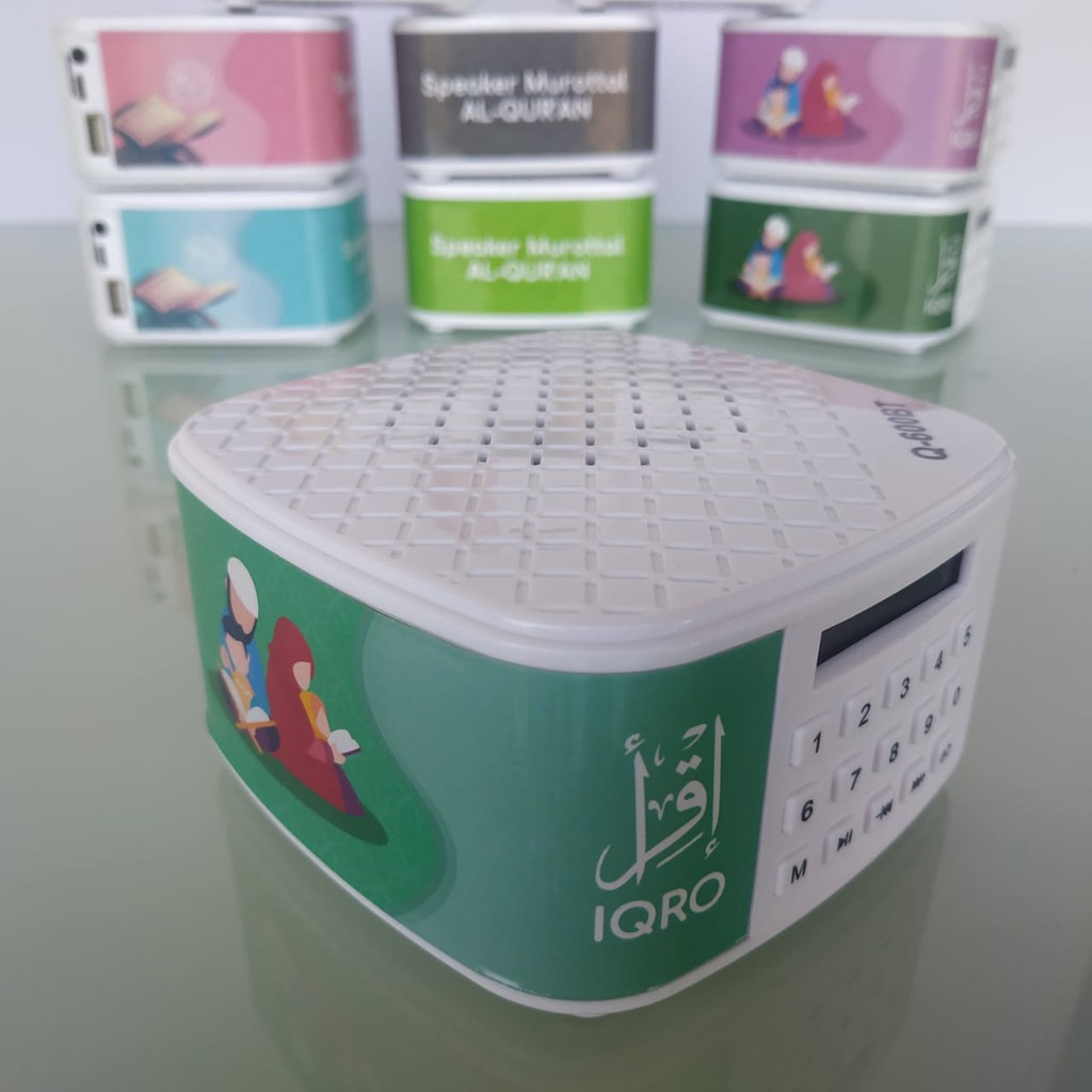 SPEAKER MUROTTAL SPIKER MUROTAL AL QURAN  BLUETOOTH Plus Chip 16GB Q600-Tosca