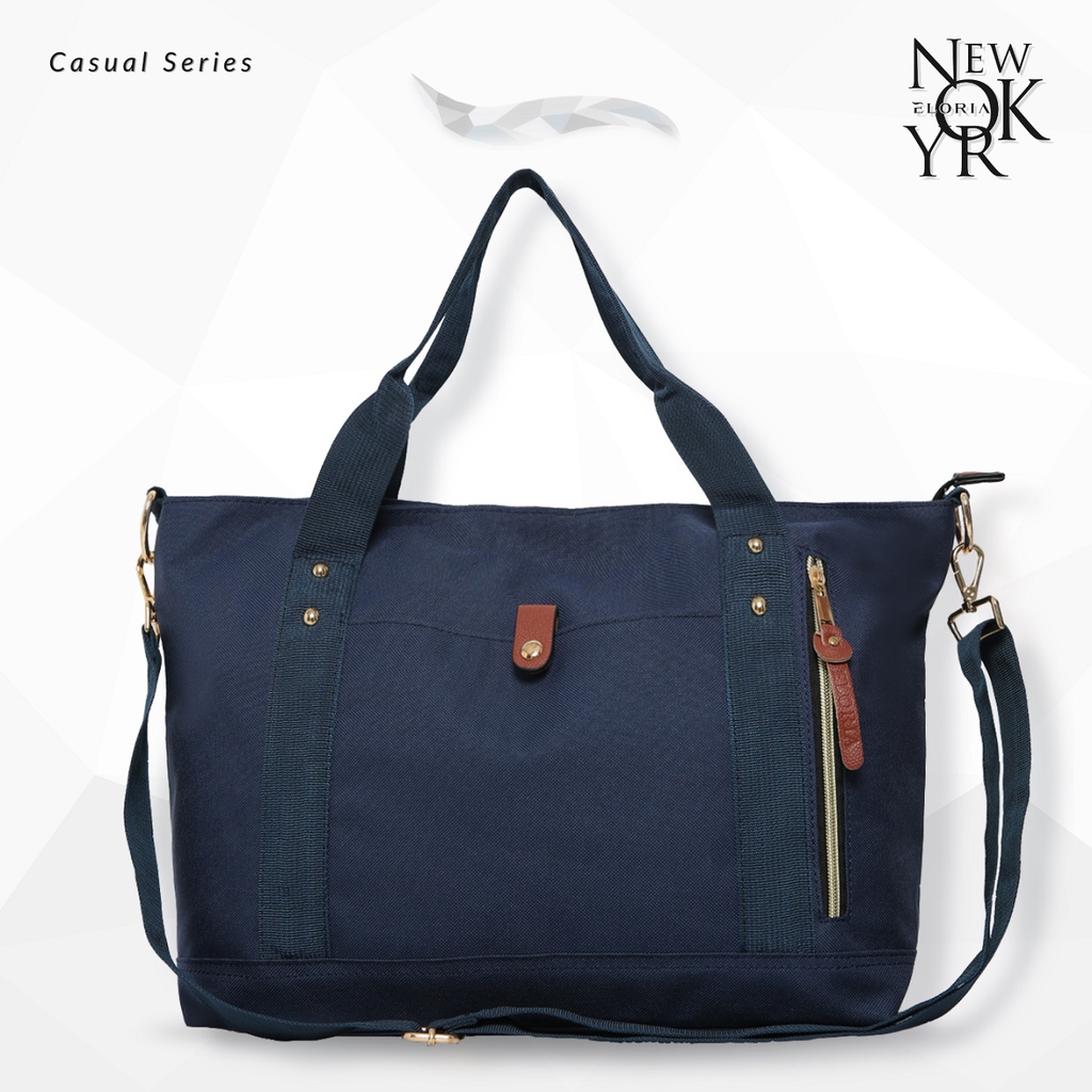 Eloria New York Tas Tote Bag Selempang Wanita Traveling Eloria Casual