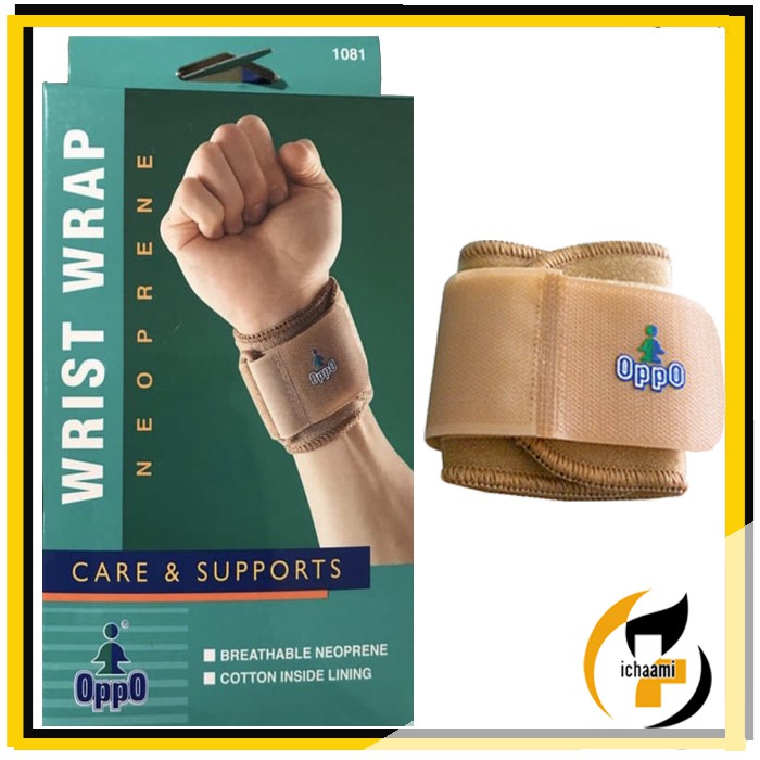 Dekker Wrist Wrap Support 1081 Oppo Deker Pergelangan Tangan All Size Original Meringankan Sakit