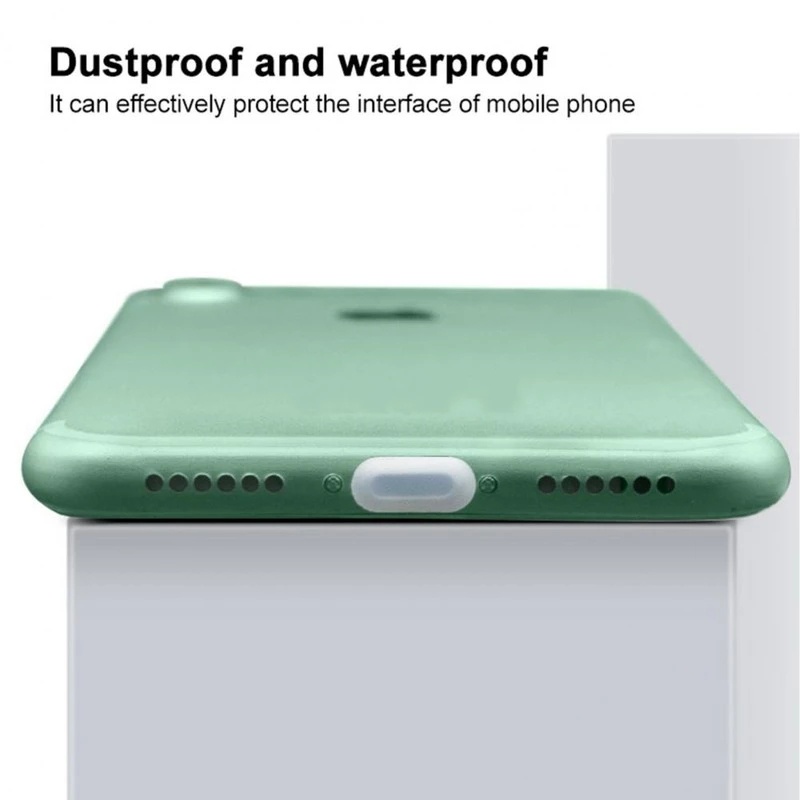 Plug Port Pengisi Daya Tipe C Bahan Silikon Tahan Air Dan Debu Untuk Smartphone Android