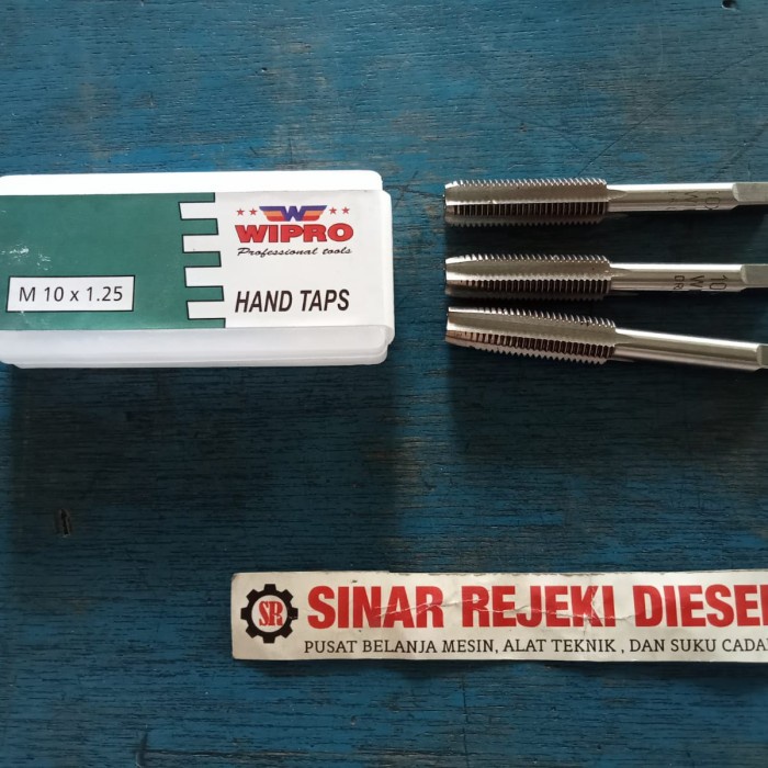 Hand Tap Handtap M10x1.25 M10 x 1.25 M10 x 1,25 M10x1,25 Wipro zg