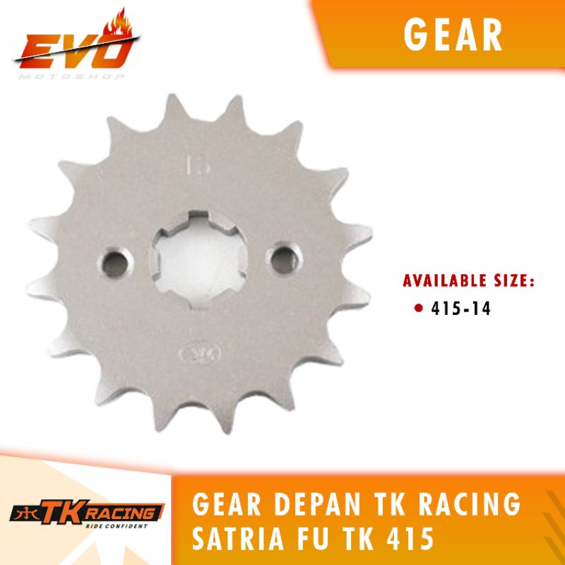 gear TK Satria Fu 415-14T depan