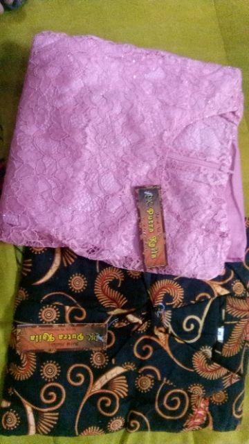 (ori Dan 8 Varian Warna) Couple Batik Sarwendah Anami  Kebaya Moderen # Nashimie Store