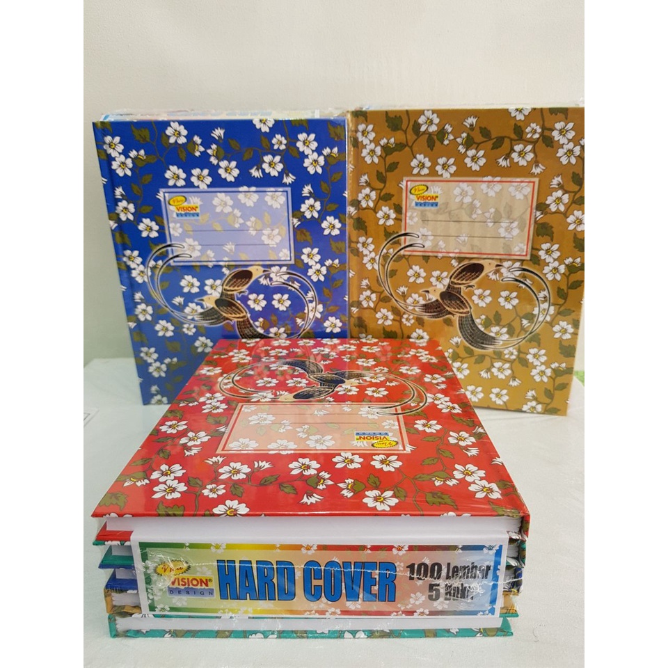 

Buku Hardcover Kwarto 100 Lembar Vision