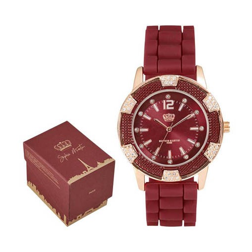 Jam Imelda Sasl388B7 Jam Tangan Sophie Martin Wanita Original Berkualitas Premium