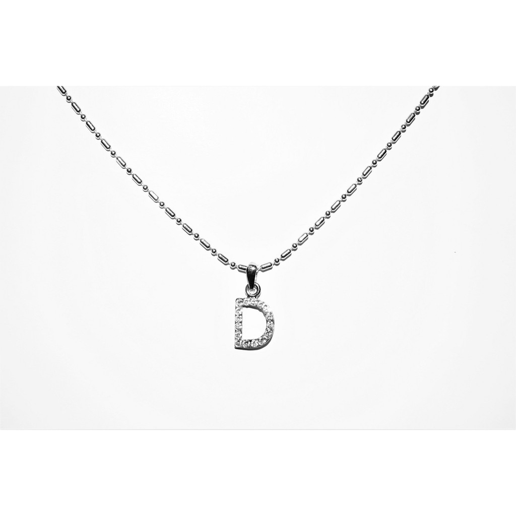 Eyo Jewelry Kalung Alfabet D - Silver