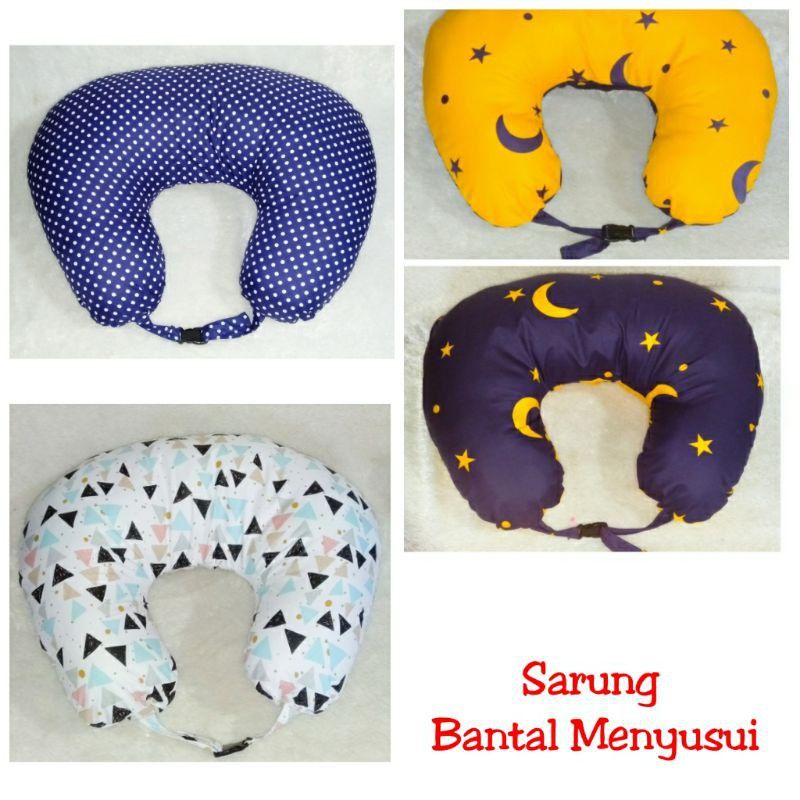 Sarung Bantal Menyusui Ada Look Dibelakang Ukuran 65x50x18cm