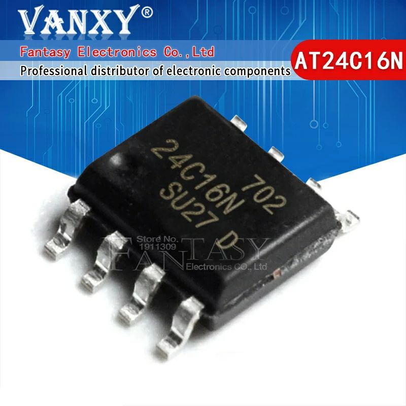 24C02 24C04 24C08 24C16 24C32 24C64 Sop Kit IC memori