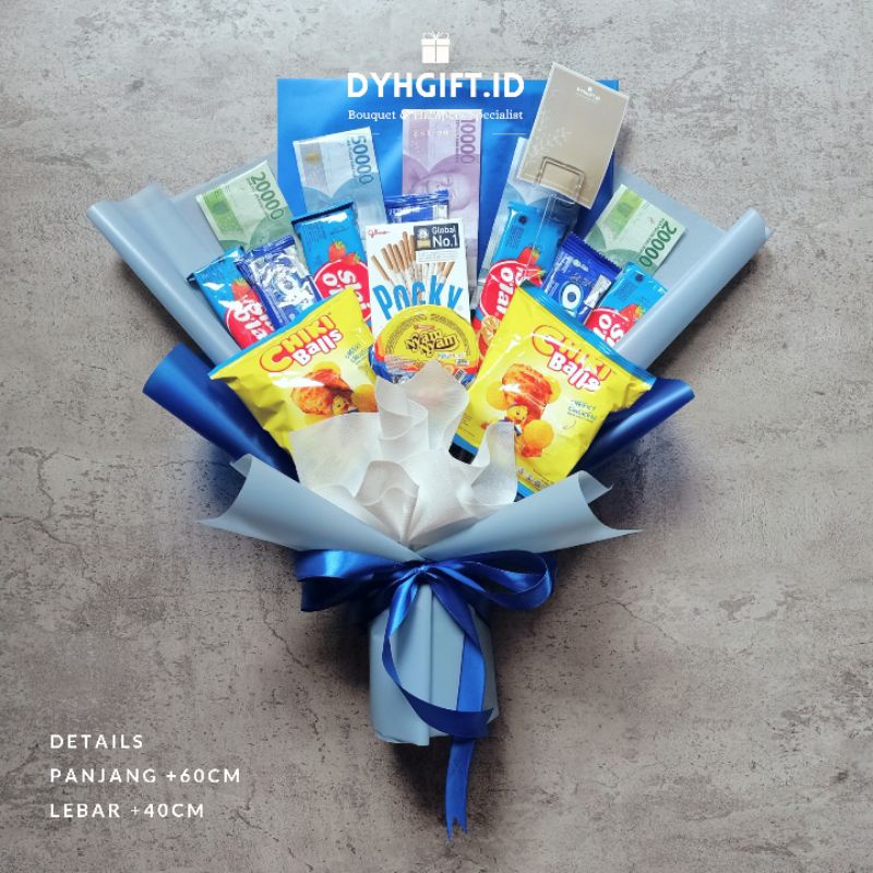 

SNACK MIX MONEY BOUQUET • HADIAH WISUDA • HADIAH ULTAH • HADIAH ANNIVERSARY
